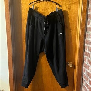 Reebok Women's Black Joggers XXL